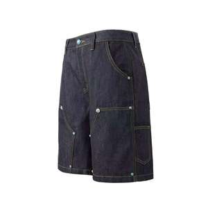 Pantalones Cortos de Mezclilla para Hombre, Estilo Carpintero, con Bolsillos Utilitarios, Corte Relajado, Ropa de Trabajo Informal, Estilo Urbano, para Verano - Product Image 5