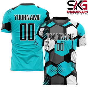 Maßgeschneidertes Fußball-Trikot-Set – Sublimiertes Fußballtrikot & Shorts Teamkleidung - Product Image 6