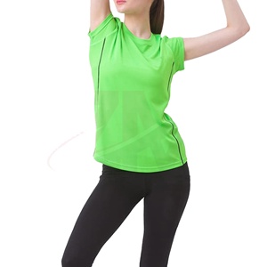 Women Plain Cotton T Shirt Slim Fit Breathable Soft Fabric Casual Summer Daily Wear Minimal Basic Fashion Style - Product Image 1