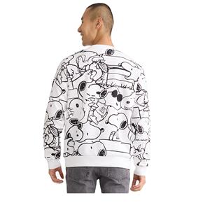 Jersey de invierno OEM para hombre, sudaderas 100% algodón de talla grande, estampado personalizable, cuello redondo, ajustado, tejido informal, respetuoso con el medio ambiente - Product Image 6