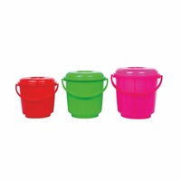 Ember Plastik PP Serbaguna (Kapasitas 3-6L) untuk Kebersihan & Berkebun - Ramah Lingkungan & Tahan Lama Desain Kustom Tersedia
