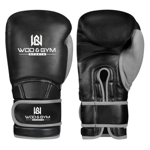 ถุงมือชกมวยแบบเจลสำหรับฝึกชกมวย MMA หนังวัวแบบออกแบบได้ตามต้องการทนทานผลิตโลโก้ได้ตามต้องการ - Product Image 4