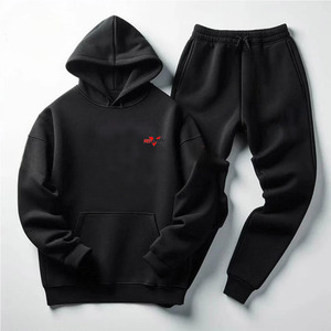 New Design 100% Cotton <b>Pullover</b> <b>Men</b> Tracksuit Long Sleeve Street Wear <b>Men</b> Tracksuit Made In Pakistan - Product Image 1