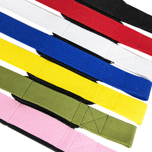 Factory Wholesale Customized Heavy Duty Gym Lifting <b>Straps</b> for Bodybuilding & Exercise-Neoprene/Nylon Anti-Slip Adjustable - Product Image 5