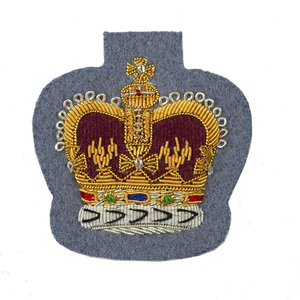 Écusson brodé 3D fait main en fil métallique, badges de régalia maçonniques, unisexe pour adultes, en tissu toile, avec épingle de sûreté, personnalisable - Product Image 3