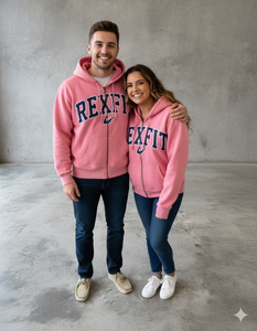 Rex Fit Sports <b>Thick</b> <b>Fleece</b> Hoodie New Style Winter Warm Custom Logo Sports Hoodie OEM Services Zipper Hoodie For Men - Product Image 5