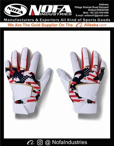 Guantes de béisbol de softball de alta calidad guantes de cuero genuino ODM, servicio OEM guantes de bateo de béisbol para adultos para la venta - Product Image 3