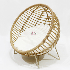 Artex Dong Thap Factory's Handmade Seagrass Casa plegable para mascotas Muebles para acampar en interiores y exteriores - Product Image 1