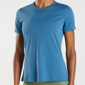 Camisetas de Color Liso para Mujer, Camisetas de Talla Grande para Mujer, Camiseta Extra Grande de Algodón de 230 g con Logotipo Personalizado, Camiseta 100% Algodón - Product Image 2