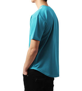 Camisetas de Béisbol Lisas con Impresión Personalizada al por Mayor, Precio Económico, Jersey Azul Sublimado, Unisex, Manga Corta, Logotipo Frontal, Secado Rápido - Product Image 3