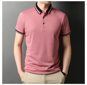 T-shirt à manches courtes pour homme 2026 avec votre logo personnalisé, en tissu tricoté respirant et à séchage rapide, taille adulte, prix bas - Product Image 3