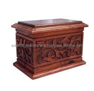 Urnes funéraires en bois pour adultes Urnes funéraires Urnes funéraires Taille personnalisée Fournitures funéraires - Product Image 4