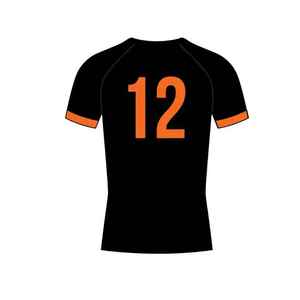 Camiseta de Rugby de Secado Rápido Personalizada, Jersey Deportivo Transpirable de Poliéster, Camiseta de Equipo Estampada, Servicio OEM - Product Image 2