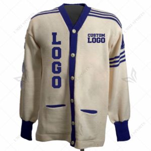 Custom phi Beta Sweater <b>Cardigan</b> Royal Blue HBCU Greek Fraternity Apparel 100% Cotton Fleece <b>Chenille</b> Embroidery Greek Apparel - Product Image 1