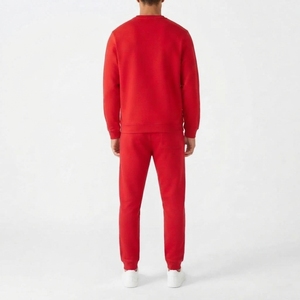 Ensemble sweat-shirt et pantalon en polaire pour homme, coupe décontractée, survêtement décontracté deux pièces, broderie de logo personnalisée, vente en gros OEM, marque de vêtements - Product Image 2
