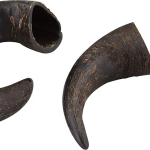 Alimento Natural para Perros de Cuerno de Búfalo, Premios de Proteína de Alta Venta a un Excelente Precio, Masticables para Perros, Tamaño Personalizable - Product Image 1