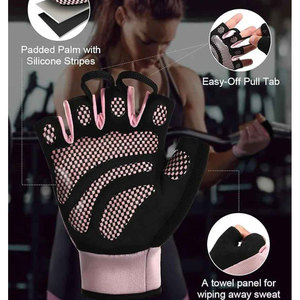 Gants de sport unisexes personnalisés de haute qualité avec logo, pour la musculation et la protection des paumes, pour femmes - Produits en promotion - Product Image 6