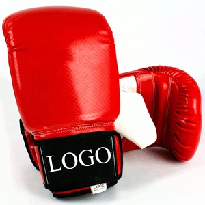 Guantes de cuero PU de diseño personalizado para entrenamiento profesional de artes marciales y boxeo - Product Image 6