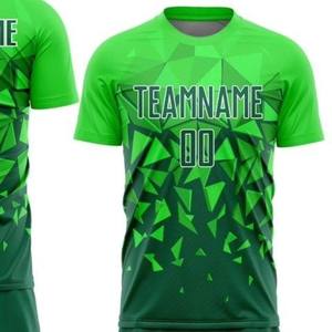 Conjunto de Uniforme de Fútbol, Cuello Redondo, Manga Corta, 100% Algodón, Secado Rápido, Personalizable, Unisex, Alta Calidad, Todas las Temporadas - Product Image 1