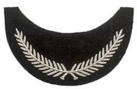 Casquette PEAK VISOR 486 avec sangle tressée dorée, visière noire et insigne brodé d'aile, casquette d'aviation