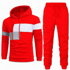 Conjunto Deportivo Informal de Invierno para Hombre, Dos Piezas, de Forro Polar Transpirable, para Gimnasio, Fitness y Entrenamiento, de la Marca Altr Brothers - Product Image 6
