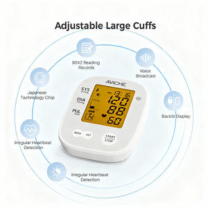 Alat Ukur Tekanan Darah Digital AVICHE Harga Grosir Pabrik, Portabel, Isi Ulang USB, Kelas II Medis, untuk Lengan Atas, Pintar - Product Image 6