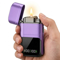 Briquet électronique coupe-vent rechargeable USB Type-C le plus vendu, prix d'usine en gros, allumage rapide pour cigarettes, conception à charge rapide