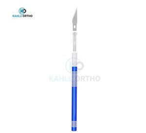 KAHLU ORTHOPEDIC ผู้จัดจำหน่ายด้ามมีดผ่าตัดและใบมีดสแตนเลสสีน้ำเงินคุณภาพดีที่สุด ขายดี ไม่ลื่น ใช้พลังงานจากมือ - Product Image 4