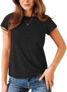 Premium <b>Combed</b> Cotton Womens Tshirt Designed With Classic Simplicity And Versatile Appeal - Product Image 3