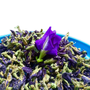 Suministro a granel de flor de guisante mariposa azul, colorante alimentario natural, ingredientes de flores enteras secas, grado cosmético, precio de fábrica, OEM ODM - Product Image 1