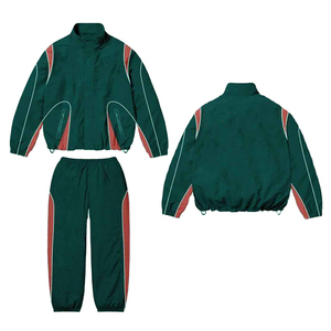 Newest Men Custom Logo Summer Windbreaker Set Tracksuit <b>Hoodie</b> Shorts 2 Piece Sports Jogging Suit Waterproof <b>Lightweight</b> Memory - Product Image 6