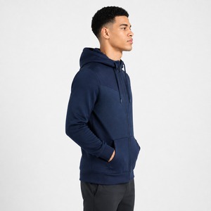 Sudadera con capucha y cremallera de alta calidad para hombre, transpirable, con cremallera completa, para moda urbana, aventuras al aire libre y comodidad diaria. - Product Image 2