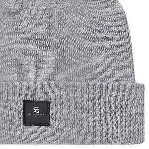 Bonnet d'hiver uni en acrylique doux, style bonnet à revers, unisexe, chaud, pour usage quotidien en extérieur, course à pied et cyclisme - Product Image 5