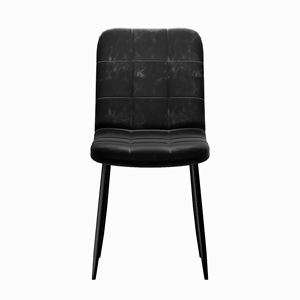 Set Moderno di 4 Sedie da Pranzo per Cucina e Sala da Pranzo con Seduta Imbottita e Gambe in Metallo per Casa - Product Image 5