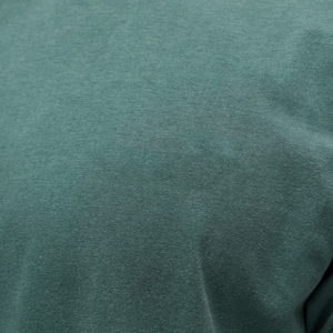 Camiseta de Manga Corta para Hombre, Cuello Redondo, Color Verde Sólido, Corte Regular, Algodón Jersey, Estilo Casual - Product Image 4