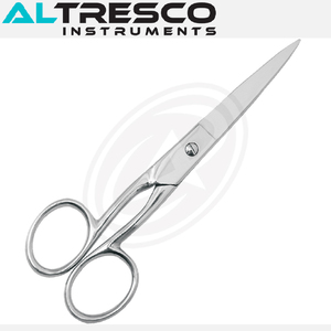 Tijeras de sastre de alta calidad Blue Handel de acero inoxidable con logotipo personalizado Peso ligero Pida ahora - Product Image 3