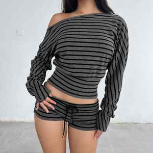 Shorts décontractés pour femmes, coupe ample et évasée, silhouette décontractée, confort aérien, protection contre la chaleur estivale, vêtements d'extérieur élégants - Product Image 3