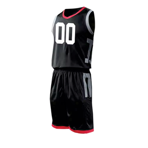 Maillots de basketball en polyester imprimés 180 GSM, respirants, antibactériens, à séchage rapide, uniformes d'équipe, vêtements de sport personnalisés en gros - Product Image 2