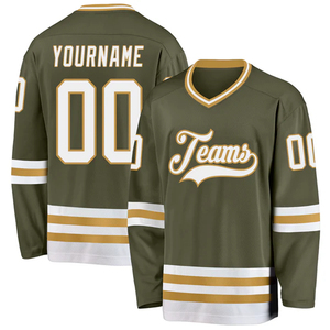 Maillot de hockey respirant, uniforme d'équipe personnalisé, broderie, fabricant de vêtements de hockey - Product Image 5