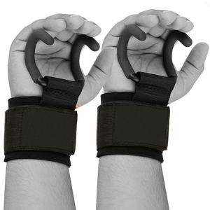 Crochets de barre robustes très demandés pour la force athlétique et l'haltérophilie, avec sangle en coton, pour usage unisexe, compatibles OEM - Product Image 4