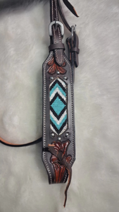 Chemises d'équitation de luxe personnalisées pour femmes, de haute qualité, en cuir imprimé avec strass, fabriquées à la main, séchage rapide - Product Image 4