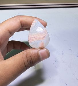 High Quality Natural Cotton Candy Agate Cabochon Loose Gemstone Jewelry Making Material - Product Image 4