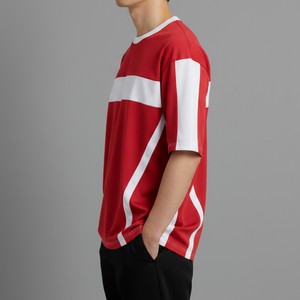 เสื้อยืดโอเวอร์ไซส์ผู้ชาย สตรีทแวร์สไตล์คนเมือง ทรงหลวม ผ้าฝ้าย ใส่สบาย น้ำหนักเบา เหมาะสำหรับฤดูร้อน - Product Image 3