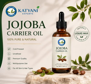 Huile de Jojoba Pure 1 KG, Huile Végétale Naturelle de Simmondsia Chinensis Pressée à Froid - Pour Formulations Cosmétiques et Soins de la Peau - Madhya Pradesh - Product Image 2