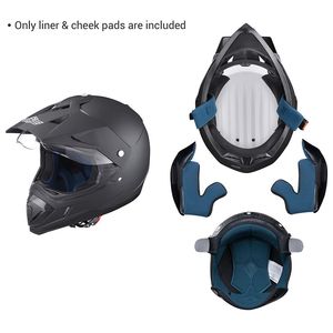 Accessori per Casco Moto: Imbottiture per Guance Confortevoli per una Vestibilità e Sicurezza Ottimali - Product Image 2