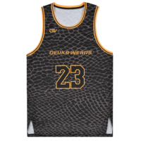 Camiseta de Baloncesto Personalizada Sublimada, Uniforme de Baloncesto Reversible de Malla, Nombre del Equipo y Número para Hombre y Jóvenes, Transpirable, Sin Mangas