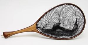 Cheap Price Wooden <b>Fly</b> Fishing Trout Landing <b>Net</b> With Naylon and Mesh <b>Net</b> and Long Elastic Hanging Hook - Product Image 1