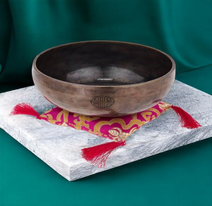 Artistic Buddha engraved bowl with <b>crystals</b> For Chakra Cleaning Balancing Healing Sound Vibration Sound Therapy Wholesale prices - Product Image 6