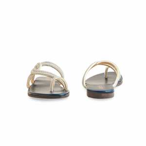 Sandales à talon décontractées bleu marine CL1966 - Product Image 2