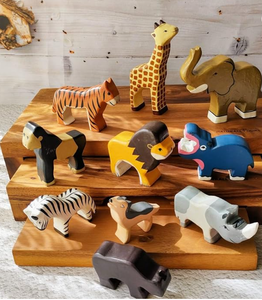 <b>Wooden</b> Animal Puzzle Assembling <b>Toys</b> <b>for</b> 2 to <b>4</b> <b>Year</b> <b>Olds</b> Educational <b>Toy</b> Knocking Animals Gift Baby Room Decoration - Product Image 6